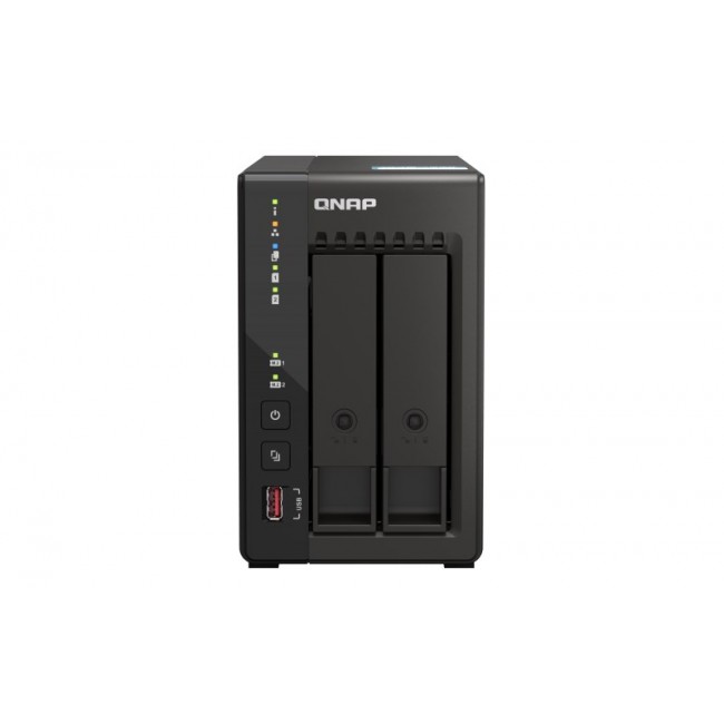 QNAP TS-253E NAS Tower Intel Celeron J6412 8 GB 0 TB QNAP QTS Black