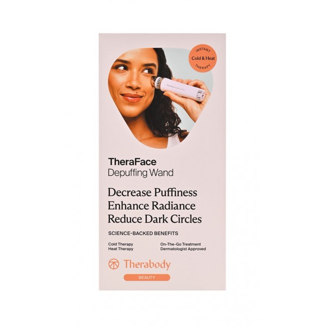 Therabody Theraface Depuffing Wand massager Face White