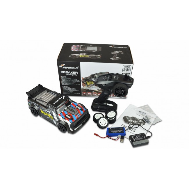 Amewi Breaker Pro Radio-Controlled (RC) model Sport car Electric engine 1:16 Amewi Breaker Pro Radio-Controlled (RC) model Sport car Electric engine 1:16