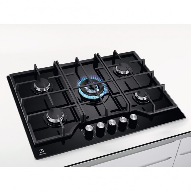 Electrolux KGG75362K Black Built-in 75 cm Gas 5 zone(s)