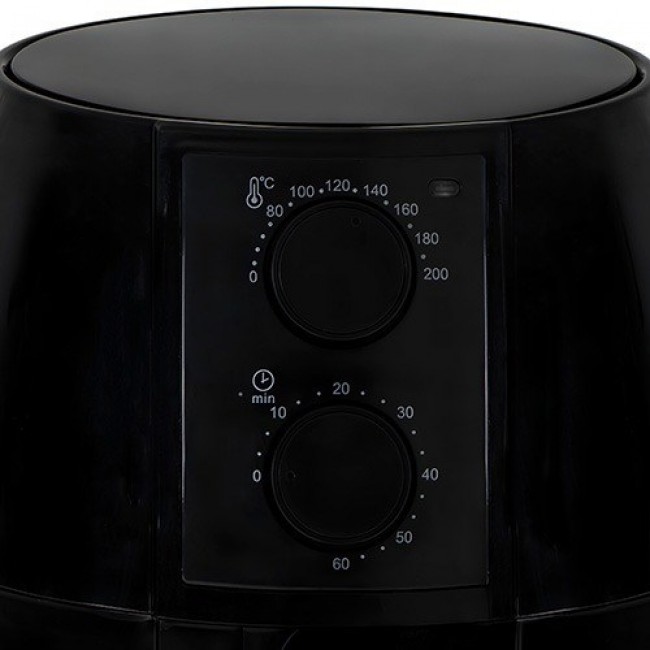 Adler AD 6312 fryer Single 2.5 L Stand-alone 1600 W Hot air fryer Black