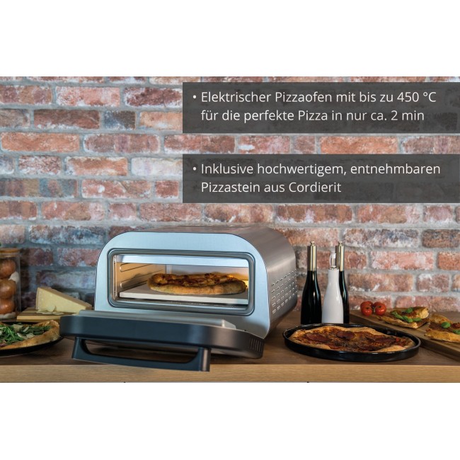 Luigi Silver Pizza Oven