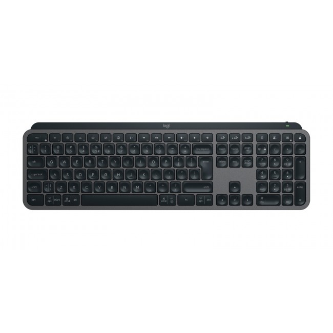 Logitech Master MX Keys Combo for Bussiness keyboard Mouse included Office RF Wireless + Bluetooth QWERTY US International Graphite Logitech Master MX Keys Combo for Bussiness keyboard Mouse included Office RF Wireless + Bluetooth QWERTY US International Graphite