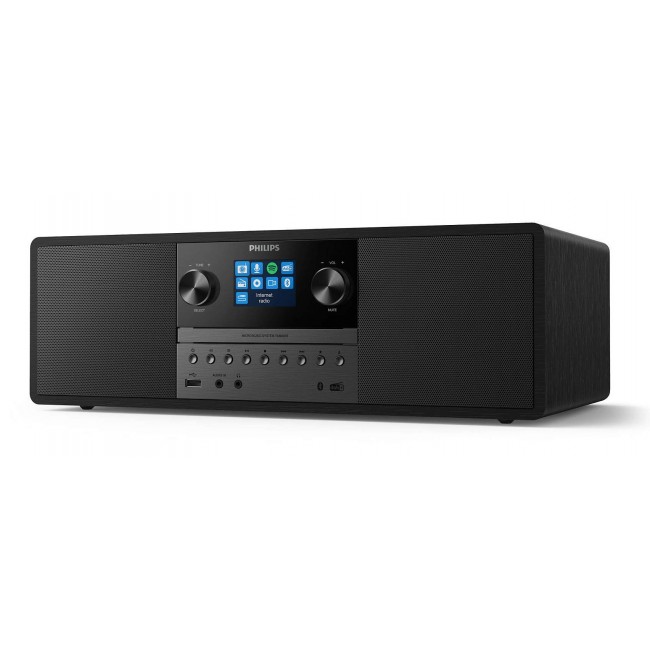 Philips TAM6805 Music System with Internet Radio, DAB+, Bluetooth, CD, USB, and Spotify Connect