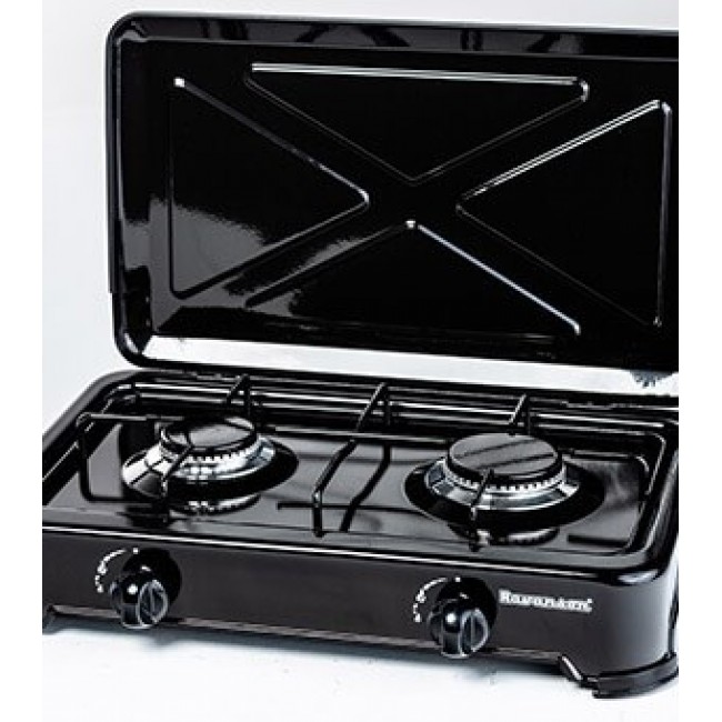 Countertop Hob Gas Ravanson K-02TB [black 2 zone(s)]