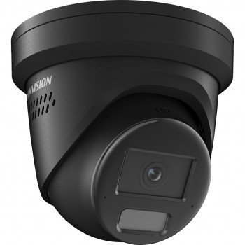Hikvision Pro Series 6MP AcuSense Strobe Light and Audible Warning Fixed Turret Network Camera