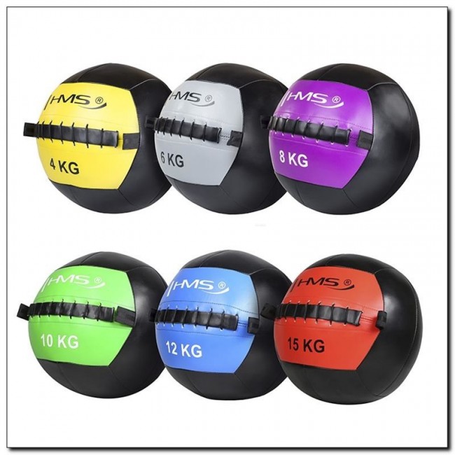 HMS Fitness WLB15 medicine ball 15 kg Black, Orange HMS Fitness WLB15 medicine ball 15 kg Black, Orange