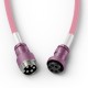 Glorious Gaming Glorious GMMK Coiled Cable Pixel Pink Glorious Gaming Glorious GMMK Coiled Cable Pixel Pink