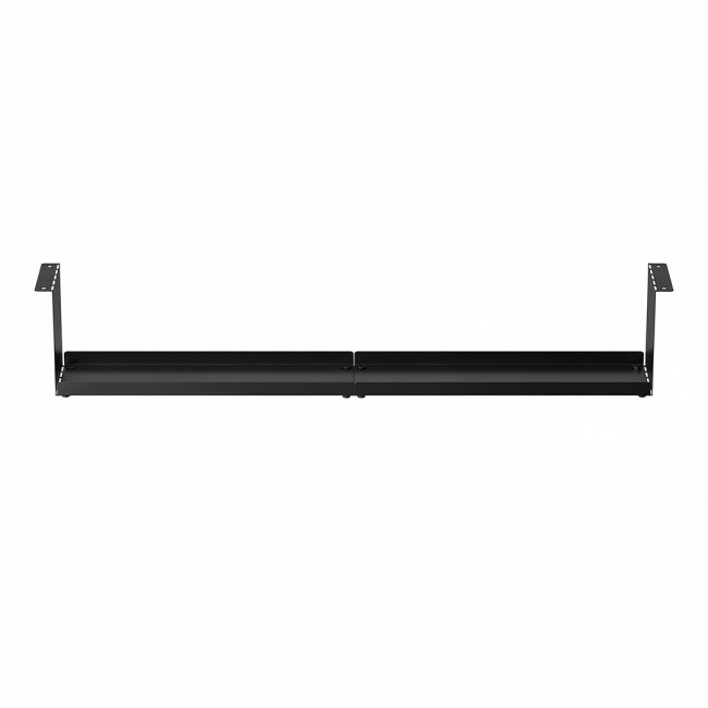 Maclean compact under-desk cable organizer, max load 5kg, black, MC-107 B Maclean compact under-desk cable organizer, max load 5kg, black, MC-107 B