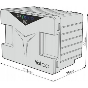 Yopower SC4G, SC4B Modular Battery for Yolco Portable Refrigerators