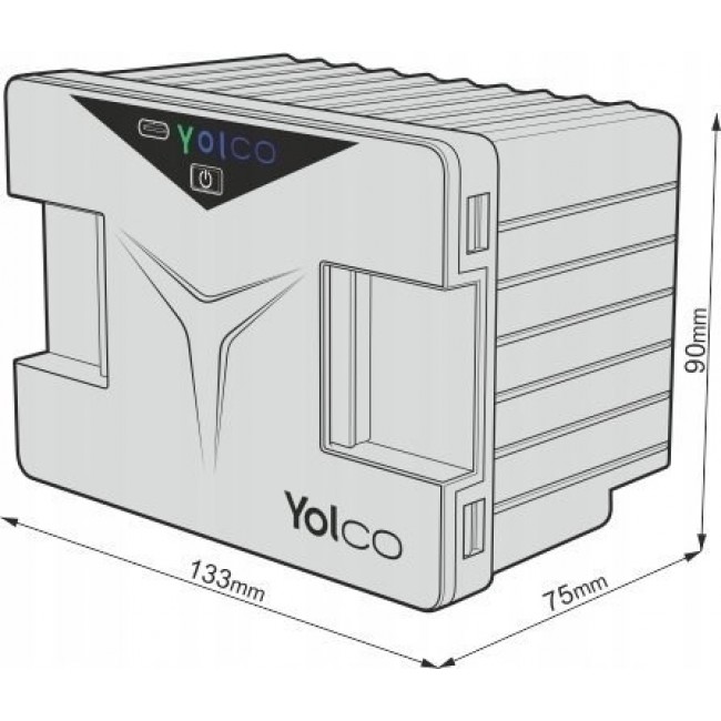 Yopower SC4G, SC4B Modular Battery for Yolco Portable Refrigerators