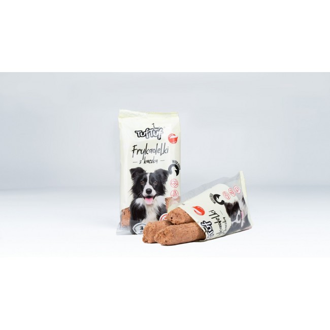 TUF TUF Meaty sticks with duck - dog treat - 70g TUF TUF Meaty sticks with duck - dog treat - 70g