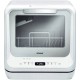 Bomann TSG 5704 Countertop dishwasher 2 place settings D white