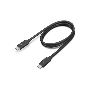 Lenovo 4X91K16968 Thunderbolt cable 0.7 m 40 Gbit/s Black Lenovo 4X91K16968 Thunderbolt cable 0.7 m 40 Gbit/s Black