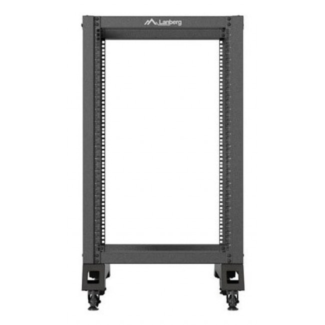 OPEN RACK 18U 600X800 BLACK LANBERG
