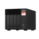 QNAP TS-473A NAS Tower Ryzen Embedded V1500B 8 GB DDR4 0 TB QNAP Turbo System Black