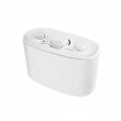 Albrecht Klaro Stereo portable speaker White 4 W