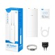 Cudy LT500 wireless router Fast Ethernet Dual-band (2.4 GHz / 5 GHz) 4G White
