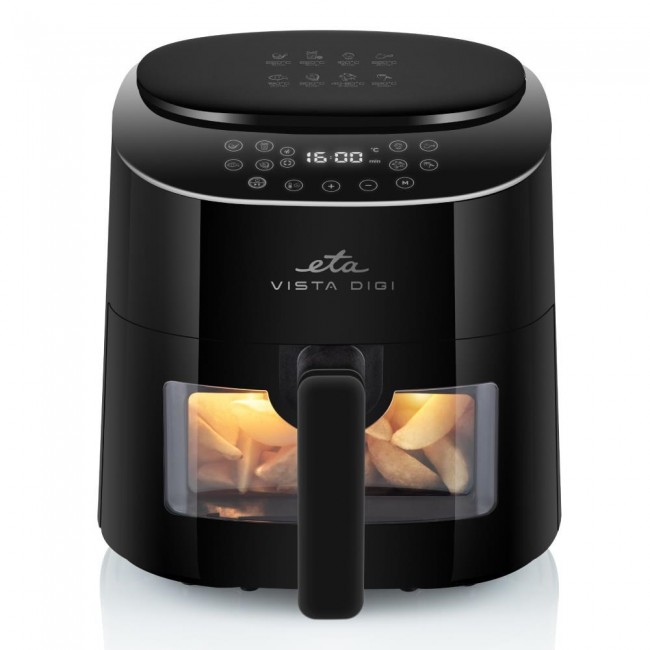 Eta Vista Digi Single 4.3 L Stand-alone 1300 W Hot air fryer Black