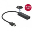 DeLOCK Adapter HDMI-A male to DisplayPort female 4K 60 Hz