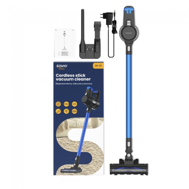 SAVIO OP-01 cordless stick vacuum cleaner SAVIO OP-01 cordless stick vacuum cleaner