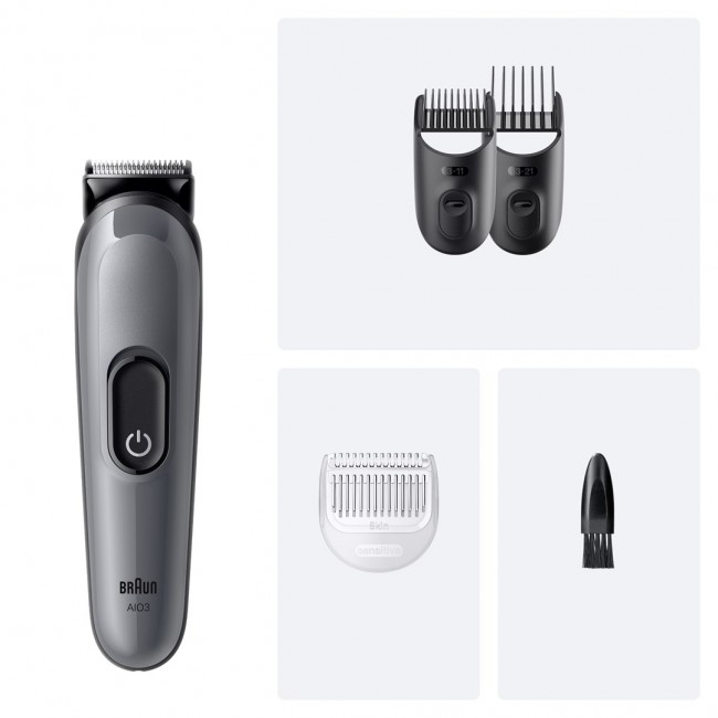 Braun 80789918 hair trimmers/clipper Dark Grey 21 Nickel-Cadmium (NiCd)