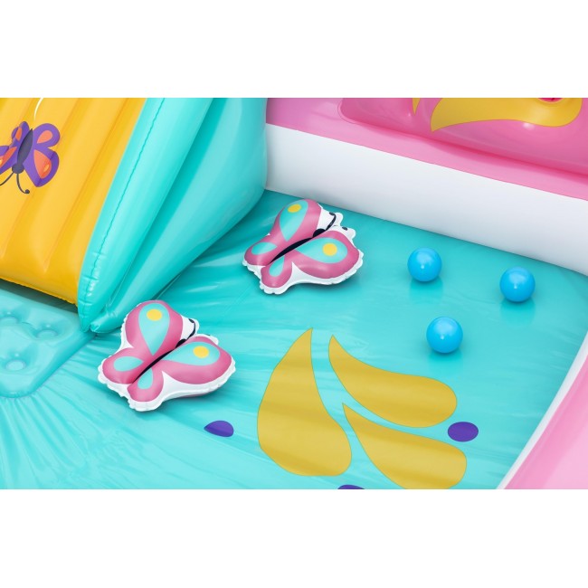 Bestway Butterfly Wonder Kids Inflatable Water Play Center and Pool 1.80 m x 1.80 m x 1.17 m Bestway Butterfly Wonder Kids Inflatable Water Play Center and Pool 1.80 m x 1.80 m x 1.17 m