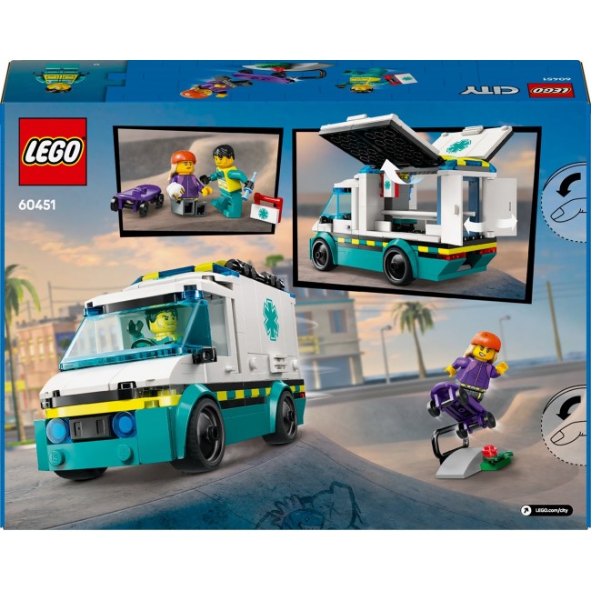 LEGO CITY 60451 Ambulance