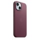 Apple iPhone 15 FineWoven Case with MagSafe - Mulberry Apple iPhone 15 FineWoven Case with MagSafe - Mulberry