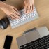 R-Go Tools Ergonomic keyboard R-Go Compact Break, compact keyboard with break software, QWERTY (US), Bluetooth, white