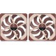 Noctua 140mm NF-A14x25 G2 PWM Sx2 PP - dual fan set