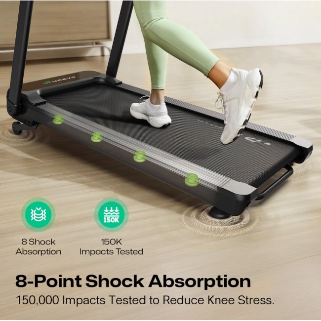 Treadmill with built-in work and exercise desk UREVO Foldi 3S Treadmill with built-in work and exercise desk UREVO Foldi 3S