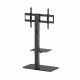 Gembird TVS-86ST-01 TV floor stand, 43