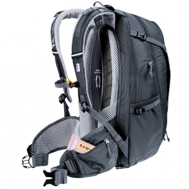 Bicycle backpack -Deuter Trans Alpine 24 black Bicycle backpack -Deuter Trans Alpine 24 black