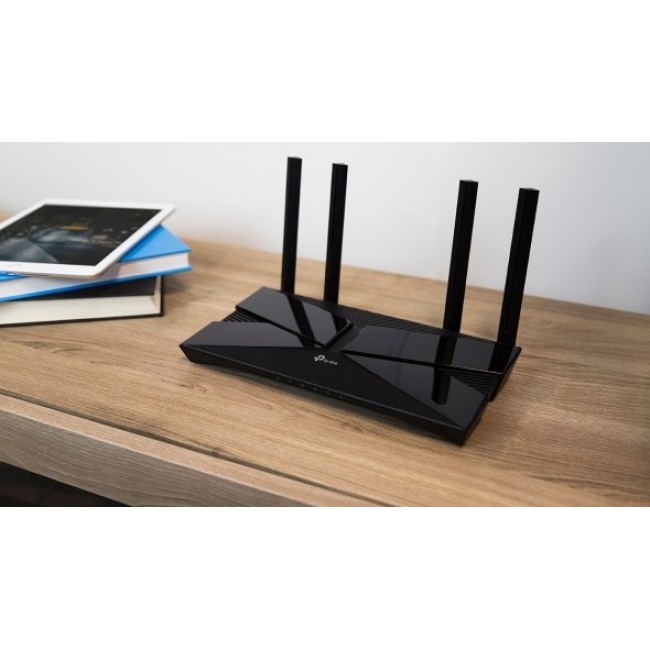 TP-Link Archer AX1500 wireless router Gigabit Ethernet Dual-band (2.4 GHz / 5 GHz) Black