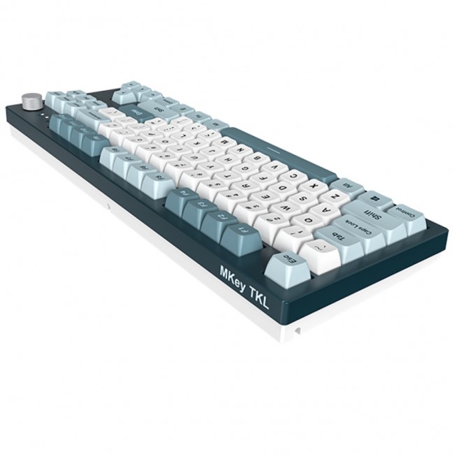Montech MKey TKL keyboard Gaming USB Dark Grey, Light Blue, White Montech MKey TKL keyboard Gaming USB Dark Grey, Light Blue, White