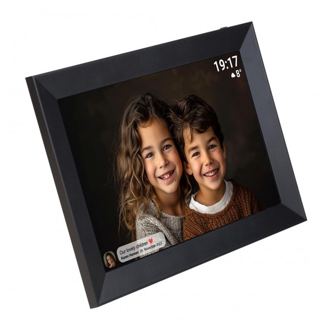 Denver PFF-1012 digital photo frame Black 25.6 cm (10.1 Denver PFF-1012 digital photo frame Black 25.6 cm (10.1