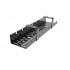 ACTIVEJET desk cable organiser CMP502 Black