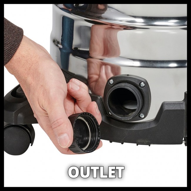 Einhell TC-VC 1930 S Black, Gray, Red 30 L 1500 W