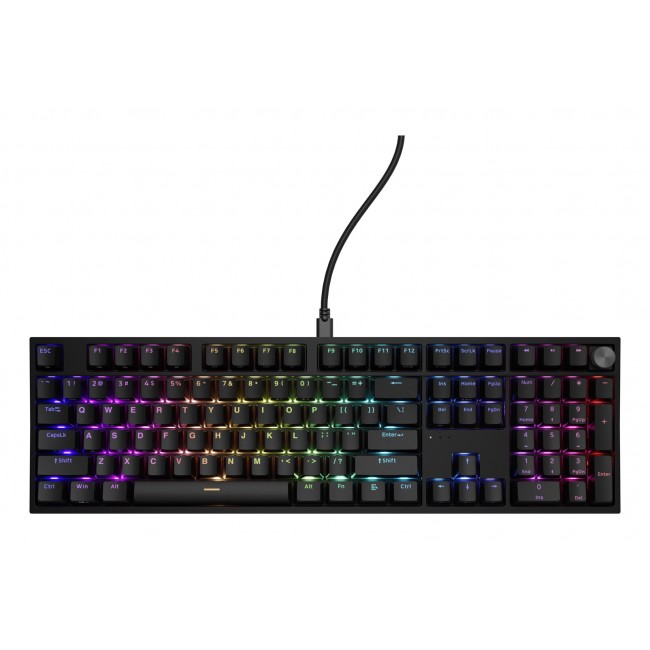 GENESIS THOR 404 keyboard Universal USB QWERTY English Black