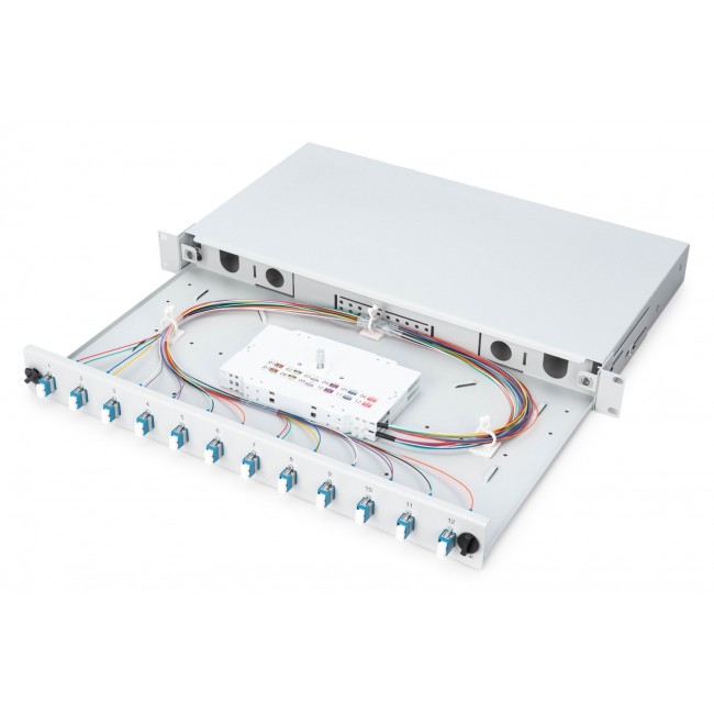 Digitus Fiber Optic Splice Box, Equipped, LC, OS2