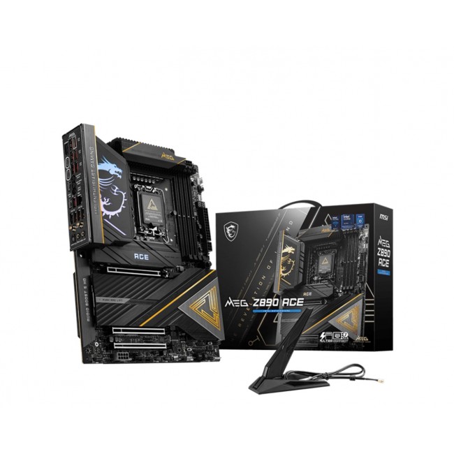 MSI MEG Z890 ACE motherboard Intel Z890 LGA 1851 (Socket V1) ATX