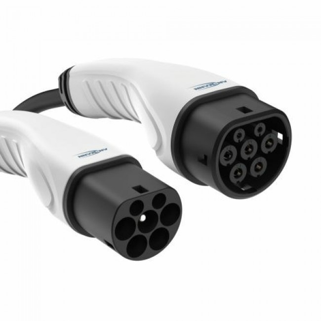 Ansmann 1900-0120 electric vehicle charging cable Black Type 2 3 7.5 m Ansmann 1900-0120 electric vehicle charging cable Black Type 2 3 7.5 m