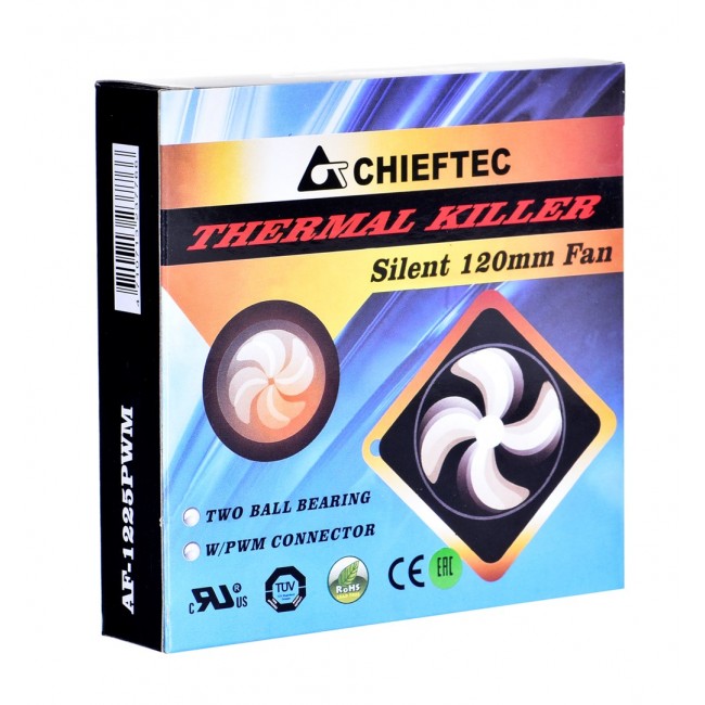 Chieftec AF-1225PWM computer cooling component Computer case Black
