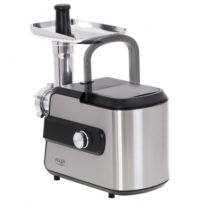 Adler AD 4813 mincer 2000 W Black, Silver Adler AD 4813 mincer 2000 W Black, Silver