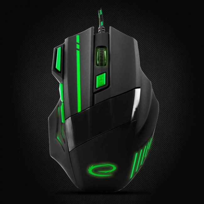 Esperanza EGM201G mouse USB Type-A Optical 2400 DPI Right-hand