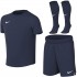 Komplet sportowy dla ma ych dzieci Nike Dri-Fit Park VIII granatowy HV8260 410 XS