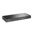 TP-Link TL-SG1016 network switch Unmanaged Gigabit Ethernet (10/100/1000) 1U Black