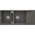 2-bowl magnetic granite sink with drainer