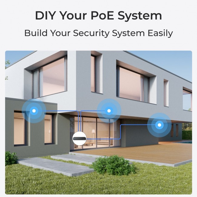 Reolink P340 - Smart 12MP PoE Bullet Camera, Person/Vehicle/Pet Alerts, Color Night Vision, Two-Way Audio